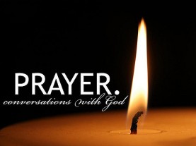 prayer conversations candle